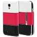 Fosmon CADDY Series Leather Wallet Case for Samsung Galaxy S4 IV / I9500 - White, Pink and Black Fosmon CADDY Series Leather Wallet Case for Samsung Galaxy S4 IV / I9500 - White, Pink and Black