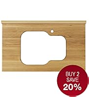 Fenchurch Oak Worktop with Sink & Tap Cutout