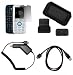 Custom Cables - Cell Phone Accessories Bundle for T-Mobile Samsung Gravity T459 Phone (Includes; Custom LCD Guard Screen Protector, USB Data Sync Cable, Premium Leather Side Carry Case with Belt Clip and Belt Loops, Rapid CLA Car Charger) by Accessory Export