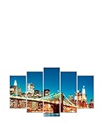 Wall Decor Fotocuadro 5 Piezas Pirámide Cityjump