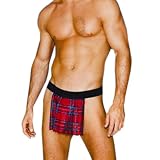Kilt Thong Mens Plaid Underwear by Gregg Homme