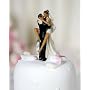 "Funny Sexy" African American Wedding Bride and Groom Figurine