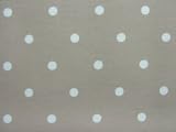 from Tablecloth Shop Natural Polka Dot Oilcloth Tablecloth 2 Metres