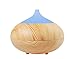ProtoAir 300ml Essential Oil Diffuser - Ultrasonic Super Quiet Aroma Humidifier for Home, Office, and Spa. Fast Scent Spreading Aromatherapy with Cool Mist. Wood Grain Design with LED Lights.