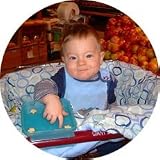 OnTray - Snap on Baby Snack Tray - BLUE by