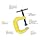 Armstrong 78-413 12-Inch Capacity Deep Throat Pattern C-Clamp, with Full-Length Screw