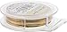 Artistic Wire 22 Gauge Tarnish Resistant Brass Craft Jewelry Wrapping Wire, Gold Color, 15 yd