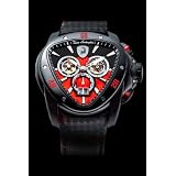 【日本初上陸モデル_SWISS MADE】トニノ・ランボルギーニウォッチ NEW SPYDER Chrono 1001BR【正規品】