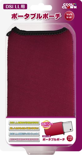 (DSi LL用)ポータブルポーチ(シックレッド)
