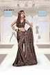 Aayushi Fancy festival wear designer Georgette Sari with sequence work