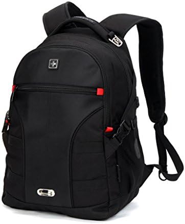 Swisswin Big Student Laptop Computer Daypack Backpack