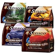 Senseo Douwe Egberts Coffee Pods, Variety Pack, 16-Count Packages (Pack of 4)