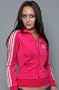adidas The Firebird Track Jacket in Pink Buzz,Light Jackets for Women, Medium,Pink