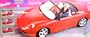 Barbie PORSCHE BOXSTER Sports CAR w MOTORIZED Convertible TOP Opens/Closes (1998)