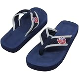 NHL New York Islanders Unisex Basic Flip Flops - Navy Blue (X-Small)
