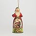 Jim Shore for Enesco Heartwood Creek Jolly Old St. Nicholas Santa Ornament, 4.75