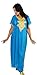 Moroccan Caftan Handmade Cotton Embroidery Small to Medium Light Blue