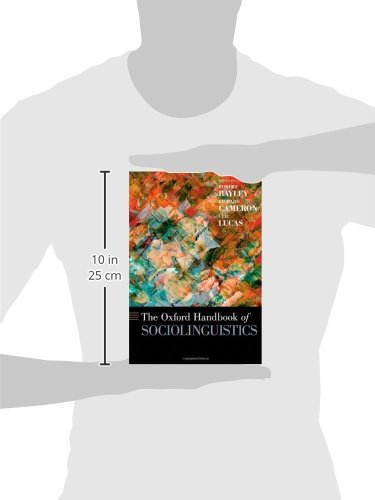 The Oxford handbook of sociolinguisticsの表紙