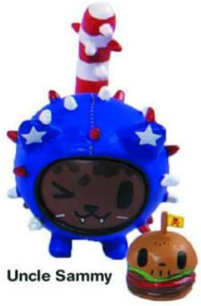 Uncle Sammy Cactus Kitties Vinyl Figure Tokidoki Cactus Friends Simone Legno