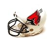 Ball State Cardinals Miniature Replica NCAA Helmet w/Z2B Mask by Riddell