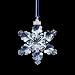 Swarovski 2008 Annual Full-Size Snowflake Christmas Ornament