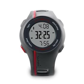 Garmin Forerunner 110 GPS-Enabled Sport Watch with Heart Rate Monitor (Red) by