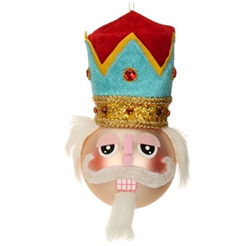 Nutcracker Bust Christmas Ornament 36-43807-B Mark Roberts