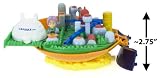 Trunks at the Capsule Corporation & the West City ~2.75 Figure Playset 41y1xb1eVtL. SL160 Trunks at the Capsule Corporation & the West City ~2.75 Figure Playset