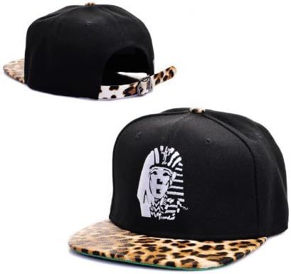Last king black leopard bboy brim hat Adjsutable Snapback Baseball Hip-hop Cap skateboard