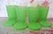 Tupperware Impressions 11oz Tumbler Green Set of 4