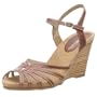 Aerosoles Women's Feather Thread Wedge Sandal,Light Brown,10 M