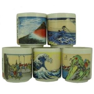 Fuji sake set
