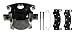 Raybestos RC4096 Professional Grade Remanufactured Loaded Disc Brake Caliper