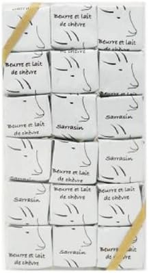 Gourmet Goat Milk Roasted Buckwheat Caramels from France 18pc