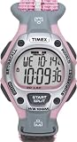 Timex Women's Ironman T5H471 Pink Nylon Quartz Watch with Digital Dial