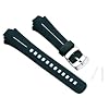 Suunto Wrist-Top Computer Watch Replacement Strap Kit (X6HRM, G3, G6; Black Elastomer)