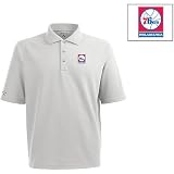 Antigua Philadelphia 76ers Whisper Xtra-Lite Polo