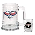 Atlanta Hawks NBA Boilermaker Set - Primary Logo