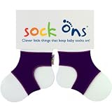 Sock Ons - 6-12 months New Size - New 2011 Colour Purple