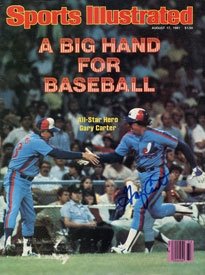 Gary Carter Autographed Sports Illustrated 9/17/81
