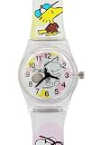TimerMall OEM - Montre Enfants - Quartz - Caoutchouc - Snoopy Tennis Enfants analogique avec de la gel??e de ba