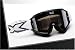The X Brand Premium Motorcycle Goggle Black