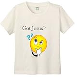 GOT JESUS-HAPPY FACE - BigBoyMusic Youth Designs - White T-shirt