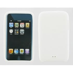 (3rd, 2nd and 1st Generation) Ultra Thick 1mm Premium Silicone Skin Case Cover with Screen Protector for iPod Touch 8gb 16gb 32gb MP3 Player - 6 Color Options