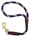 Mendota Dog Products Traffic Lead Short Leash, 1/2 by 16-Inch, Purple Confetti