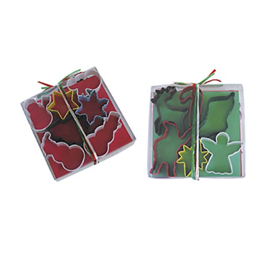 Dress My Cupcake DMC41CC1842 Christmas 13-Piece Cookie Cutter Box Set