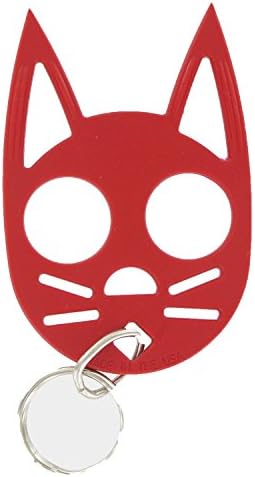 The Cat Personal Safety Keychain - Red