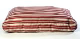 Carolina Pet Co.® Indoor / Outdoor Striped Jamison Pet Bed, RED