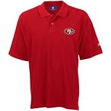 Reebok San Francisco 49ers Cardinal Team Logo Pique Polo