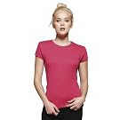 Bella Baby Rib Short Sleeve Crew Neck T-Shirt
